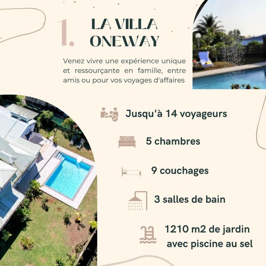 Villa Oneway, Piscine Privee, Classee 3 Etoiles 圣罗斯 外观 照片